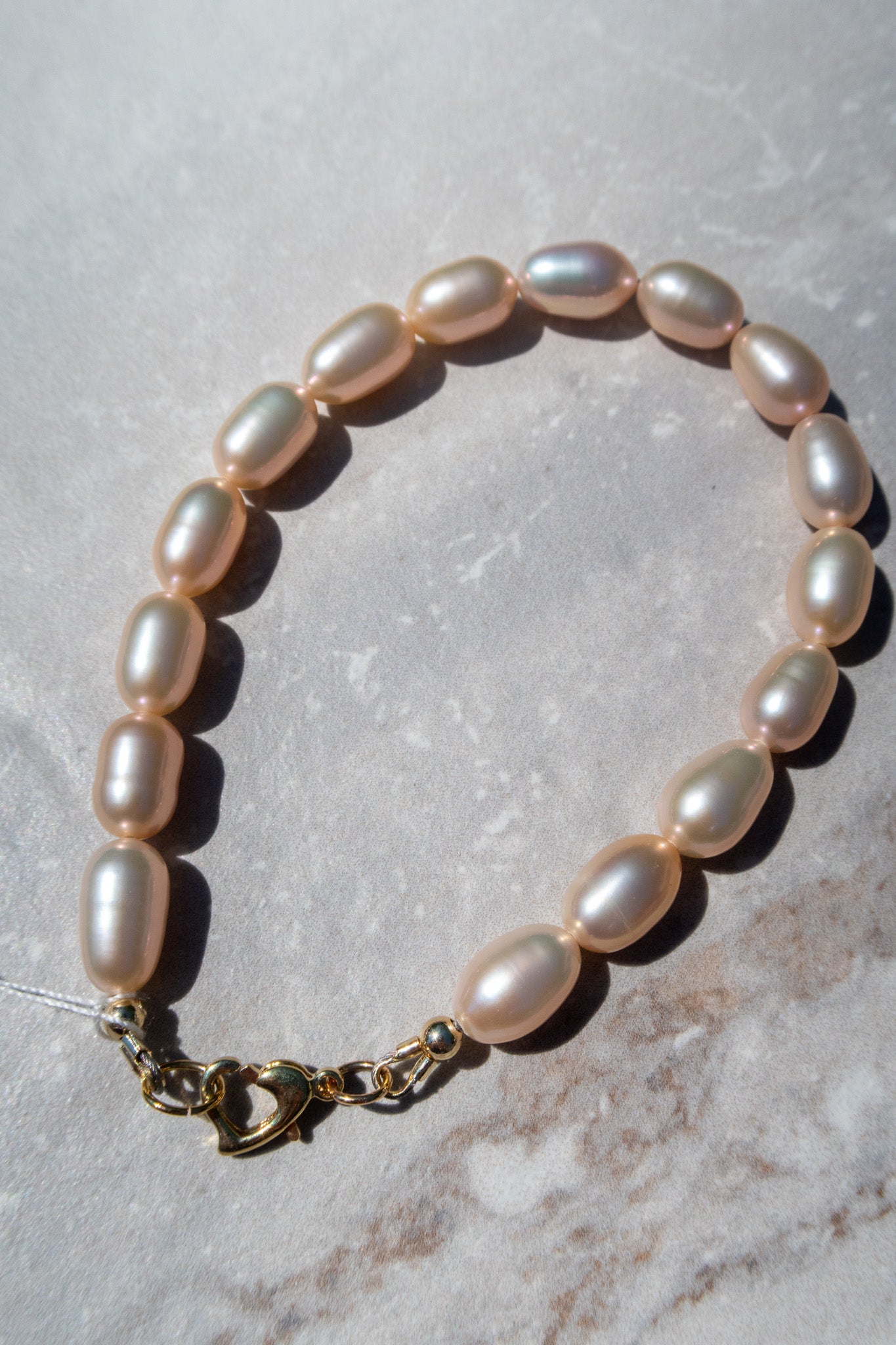 Baby Gold Pearl Bracelet - Gold Filled