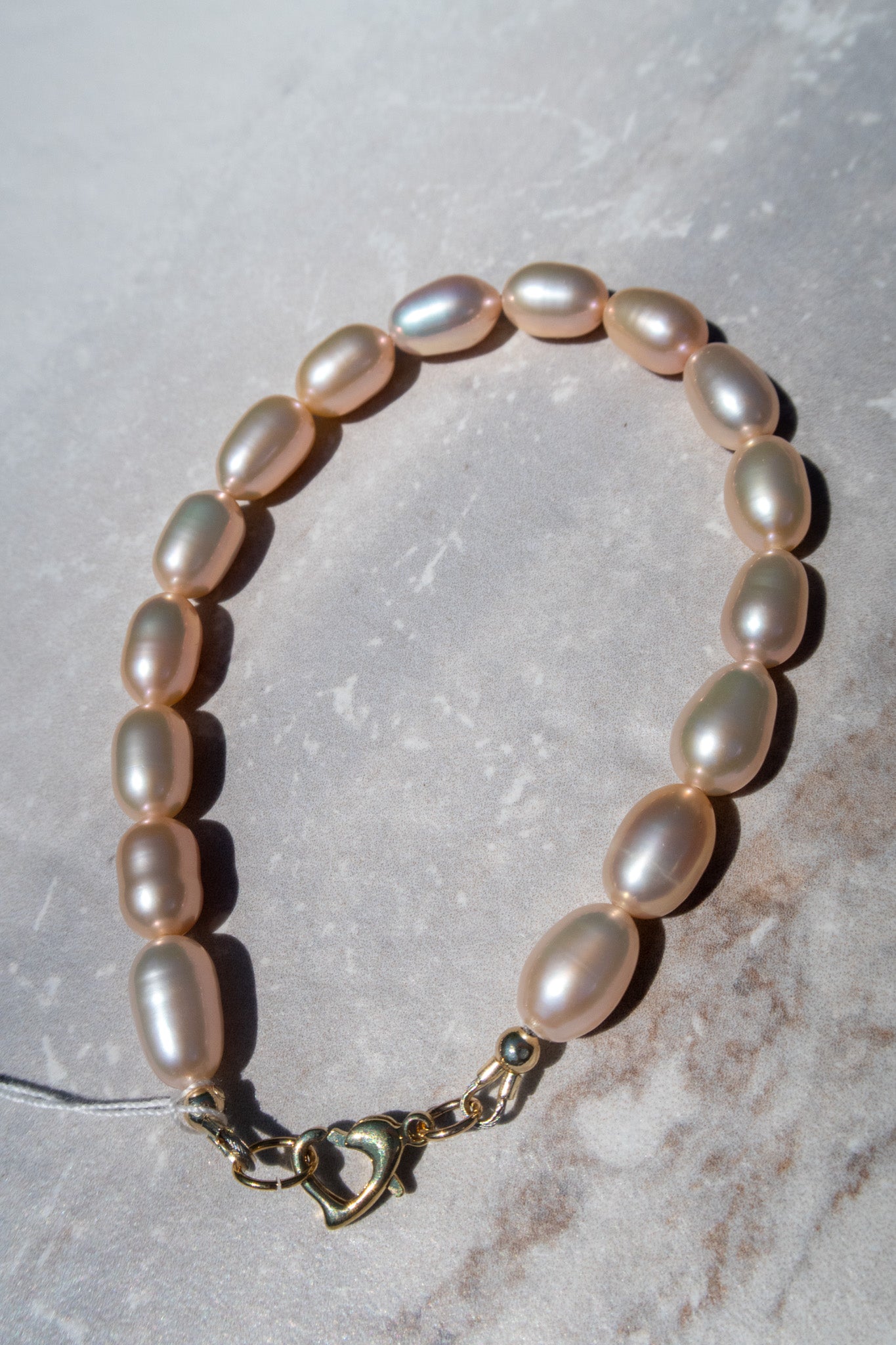 Baby Gold Pearl Bracelet - Gold Filled