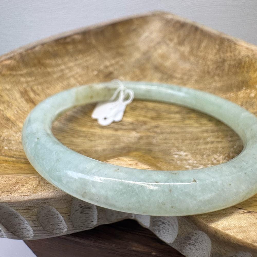 Ice Jade Hard Bangle - 60mm