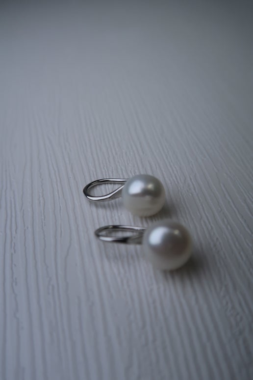 White Freshwater Pearl High Heels! ✨Sterling Silver