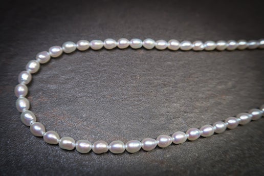 High Quality Natural White Mini Baroque Necklace