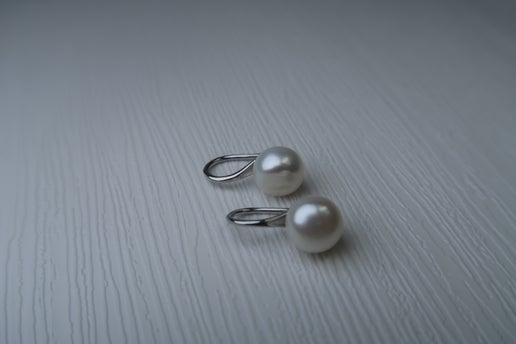 White Freshwater Pearl High Heels! ✨Sterling Silver