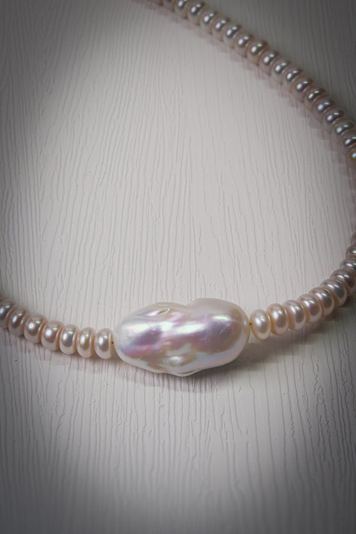 Freshwater Pearl & Baroque Necklace
