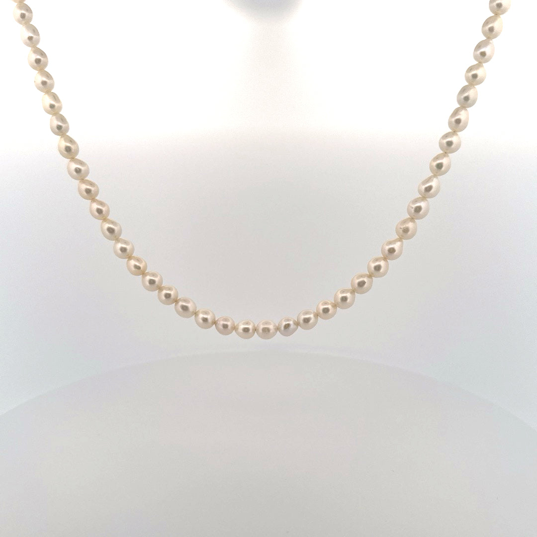 Freshwater AK Pearl Necklace 17.5-20”