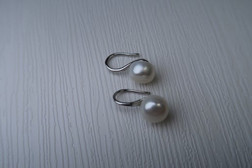 White Freshwater Pearl High Heels! ✨Sterling Silver