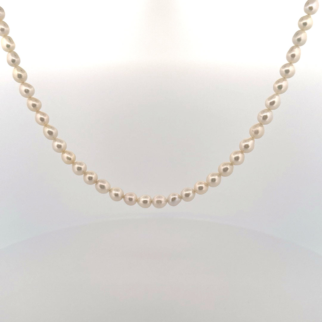 Freshwater AK Pearl Necklace 17.5-20”