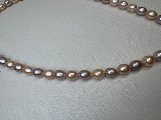 Multi Color Pearl & Baroque Necklace