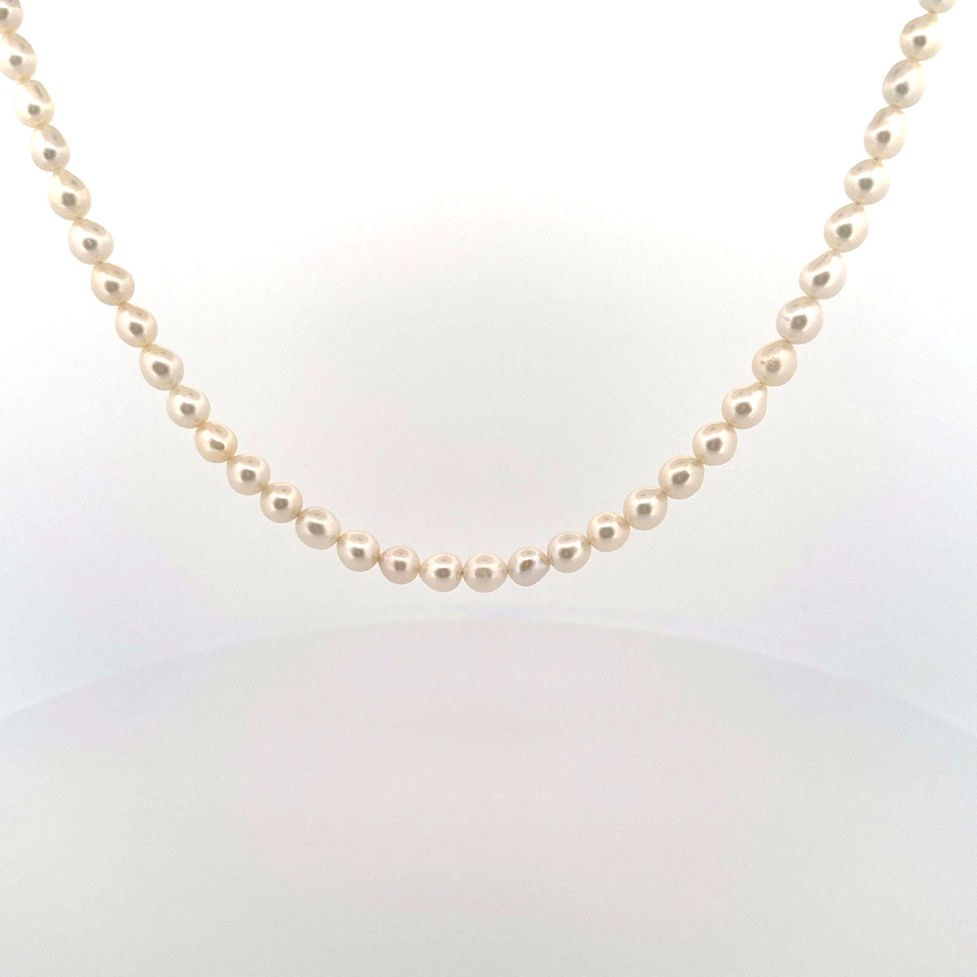 Freshwater AK Pearl Necklace 17.5-20”