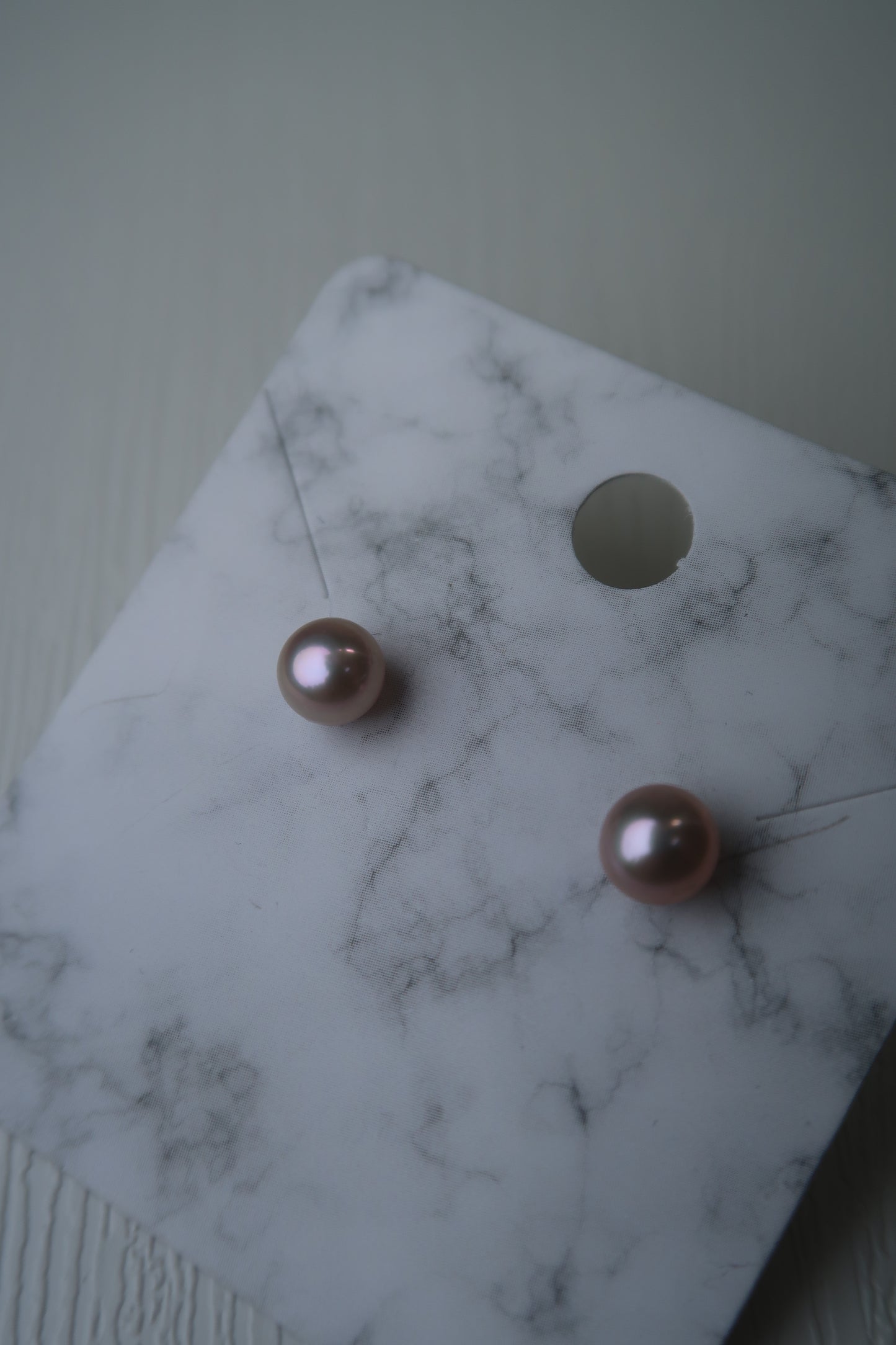 🌸Natural Pink Freshwater Pearl Sterling Silver Studs - Small Size