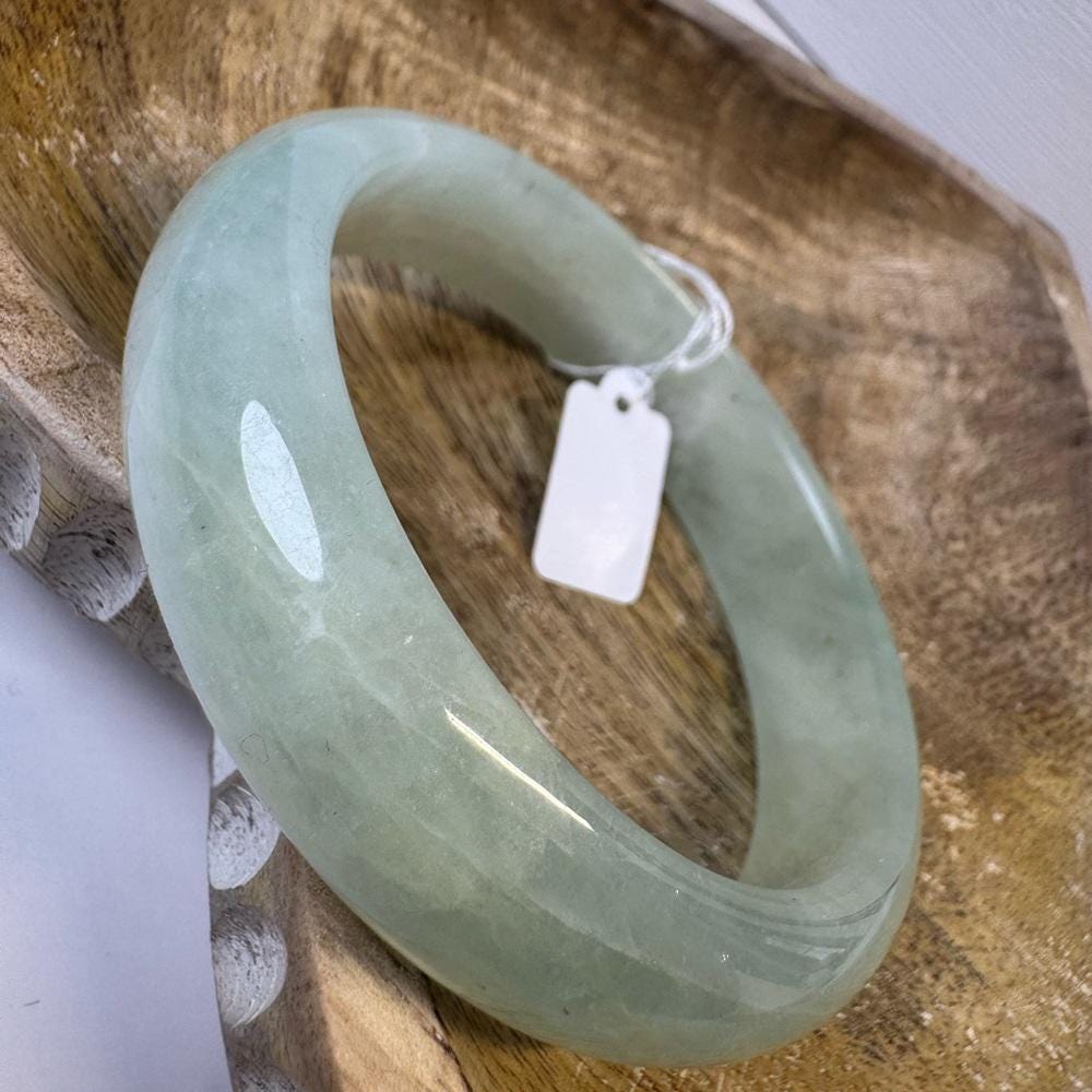 Morganite Hard Bangle - 61mm