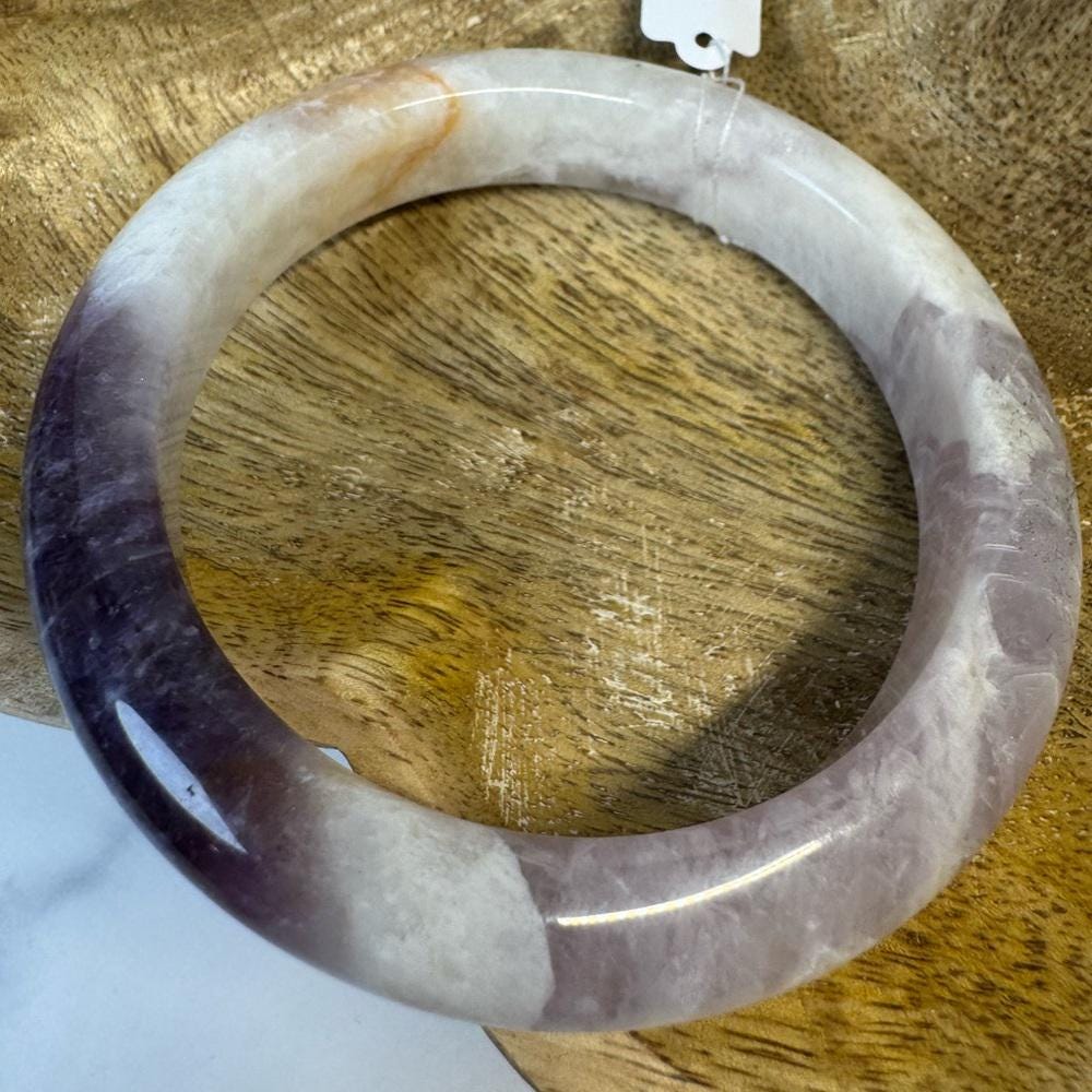 Dream Amethyst Hard Bangle -63.9mm