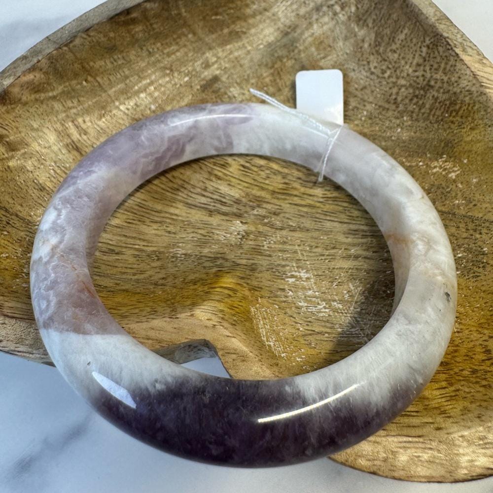 Dream Amethyst Hard Bangle -63.9mm